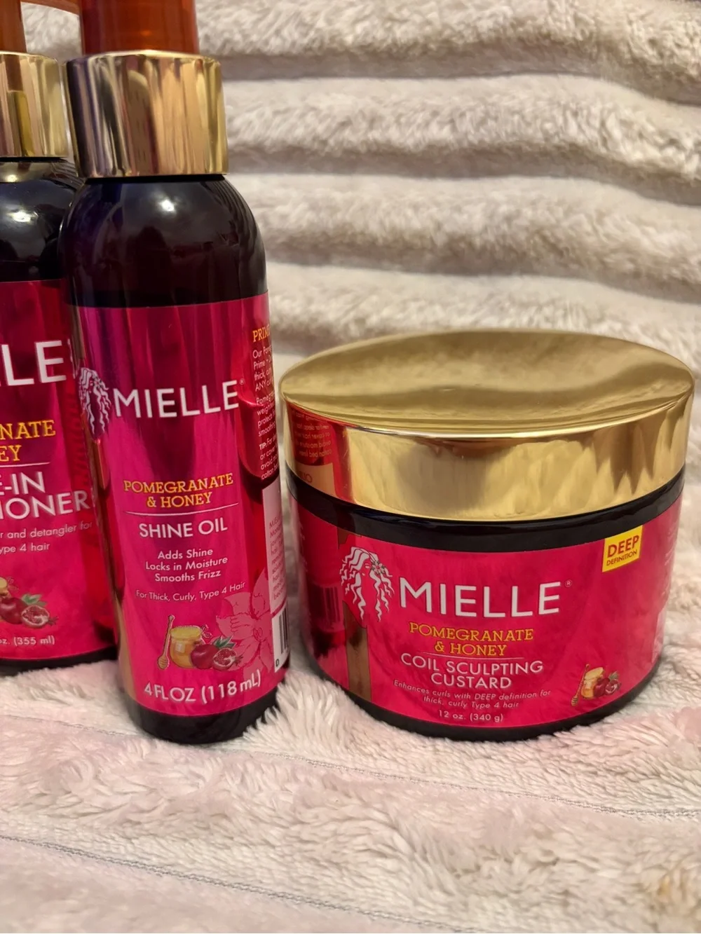 4pc Curly Hair Care Bundle